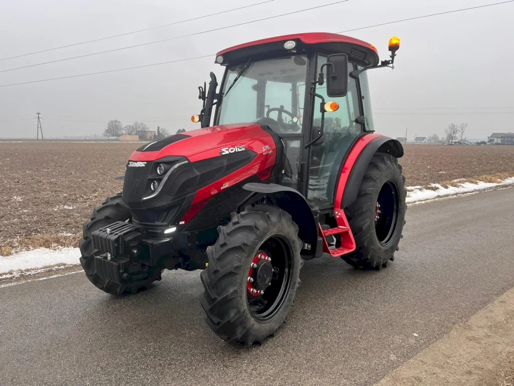 Ciągnik rolniczy Solis S75 4WD V Metallic RED