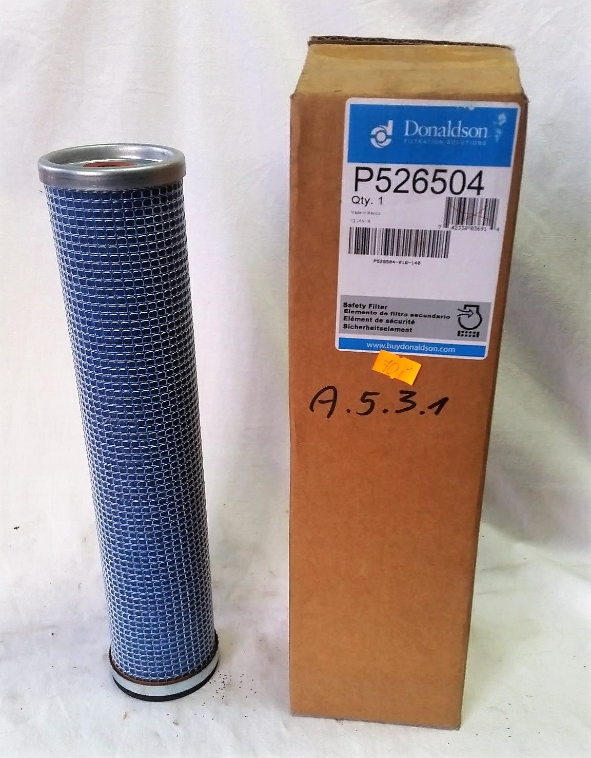 Filtr powietrza dokładny P526504